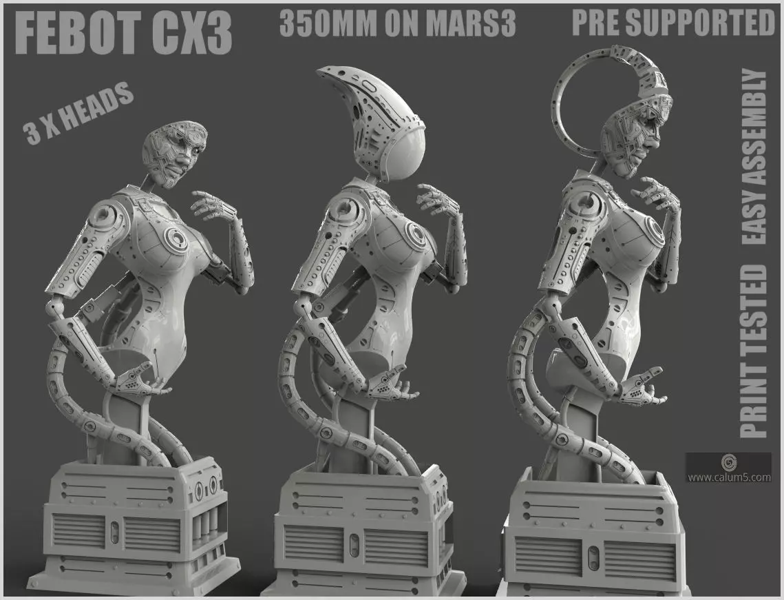 FeBot C3X 3D print model_0