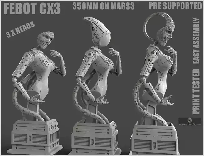 FeBot C3X 3D print model