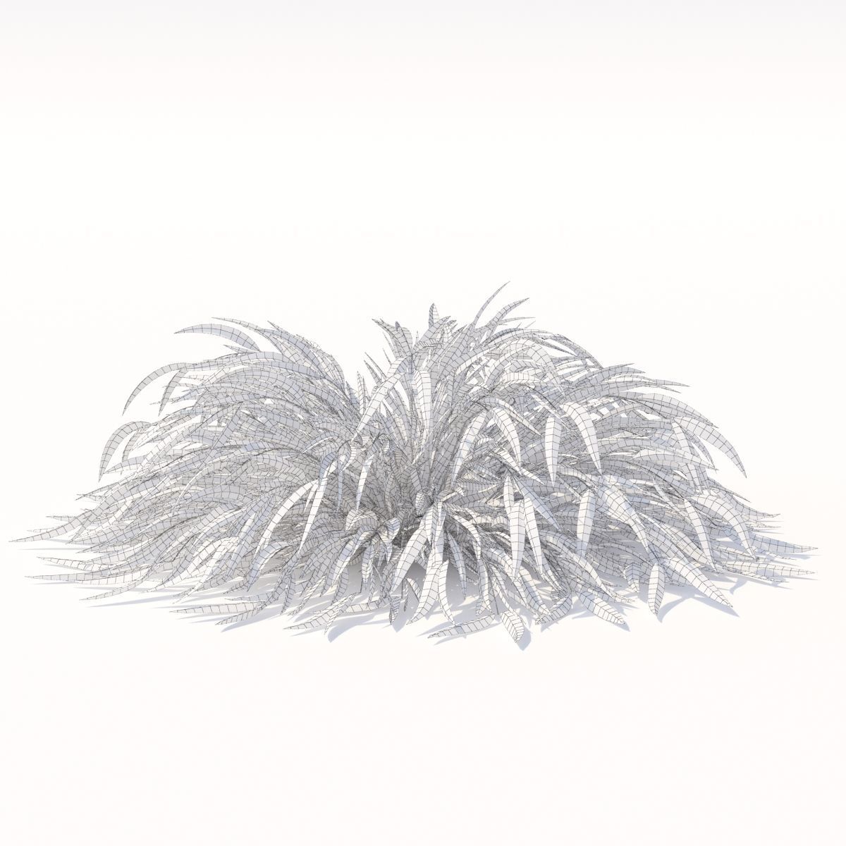 Hakonechloa macra grass vol 3 3D model_4