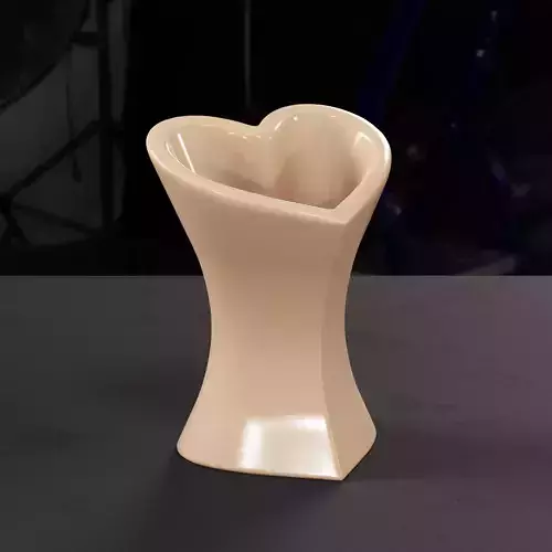 Heart Vase  - Penholder 