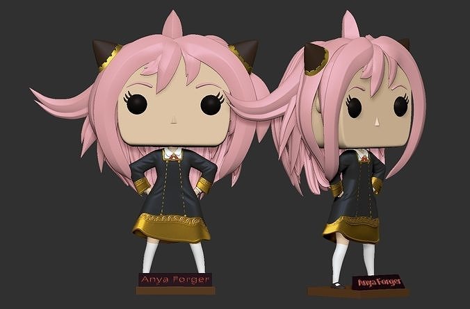 FUNKO POP ANYA FORGER 3D print model