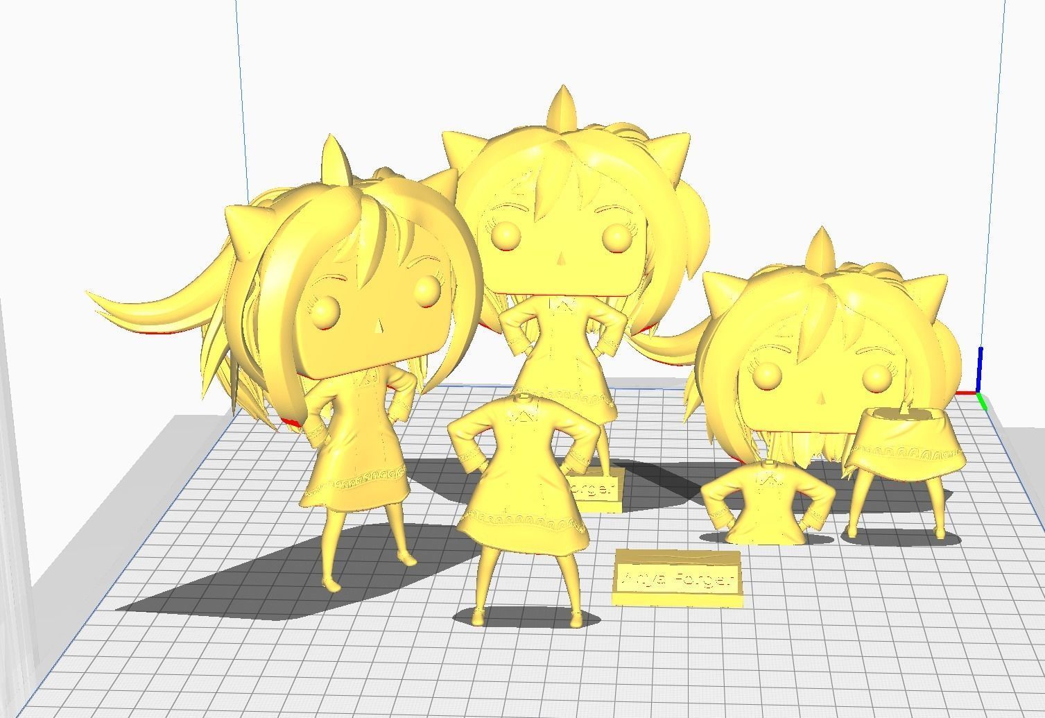 FUNKO POP ANYA FORGER 3D print model_5