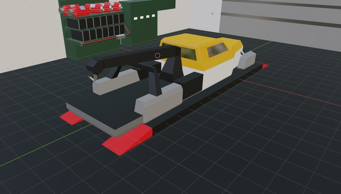 Low Poly Modular Car Body Designs Pack Free low-poly 3D model_1