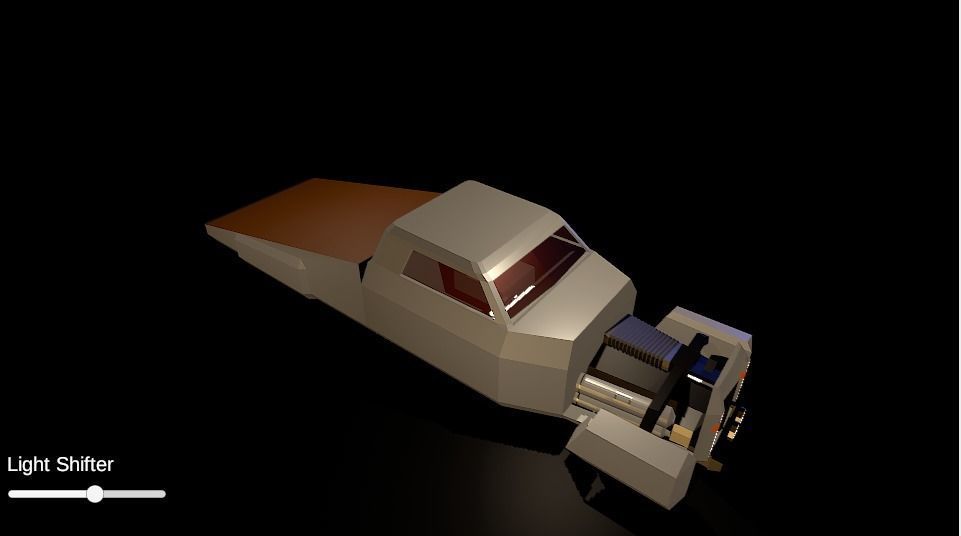 Low Poly Modular Car Body Designs Pack Free low-poly 3D model_9