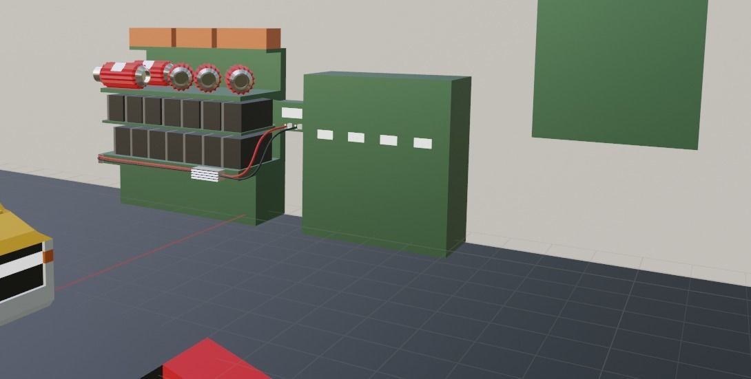 Low Poly Modular Car Body Designs Pack Free low-poly 3D model_6