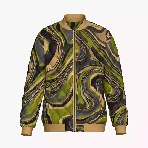 Neck Rib Classic Puffer Jacket