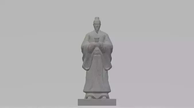 Liu Bei 3D Model