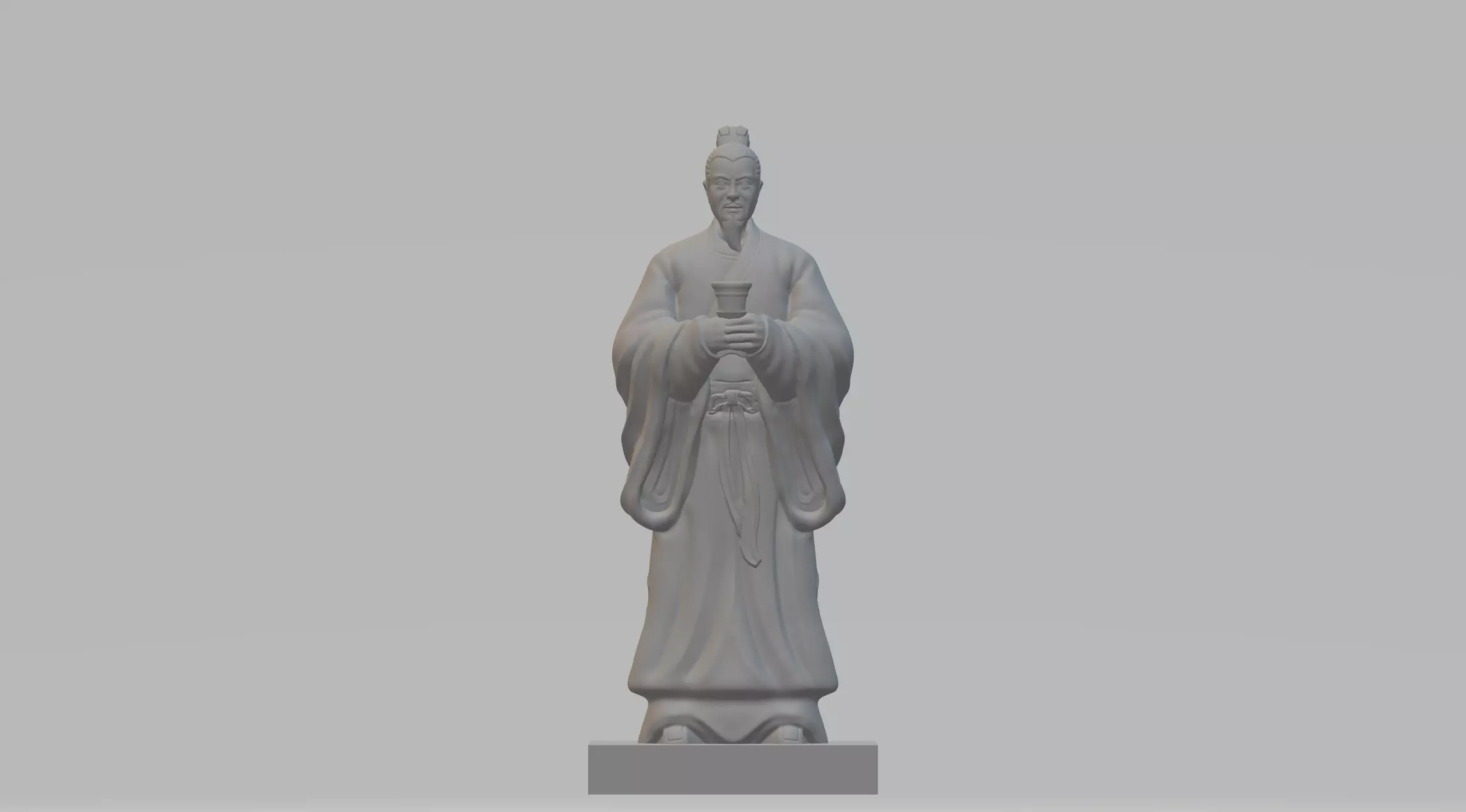 Liu Bei 3D Model 3D print model_0