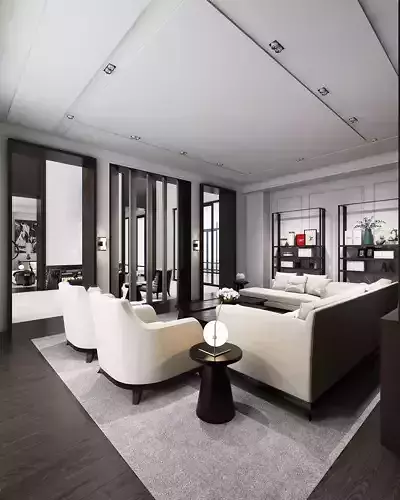 HOTEL HALL - HOTEL LOBBY - MEETING ROOM Interior Design