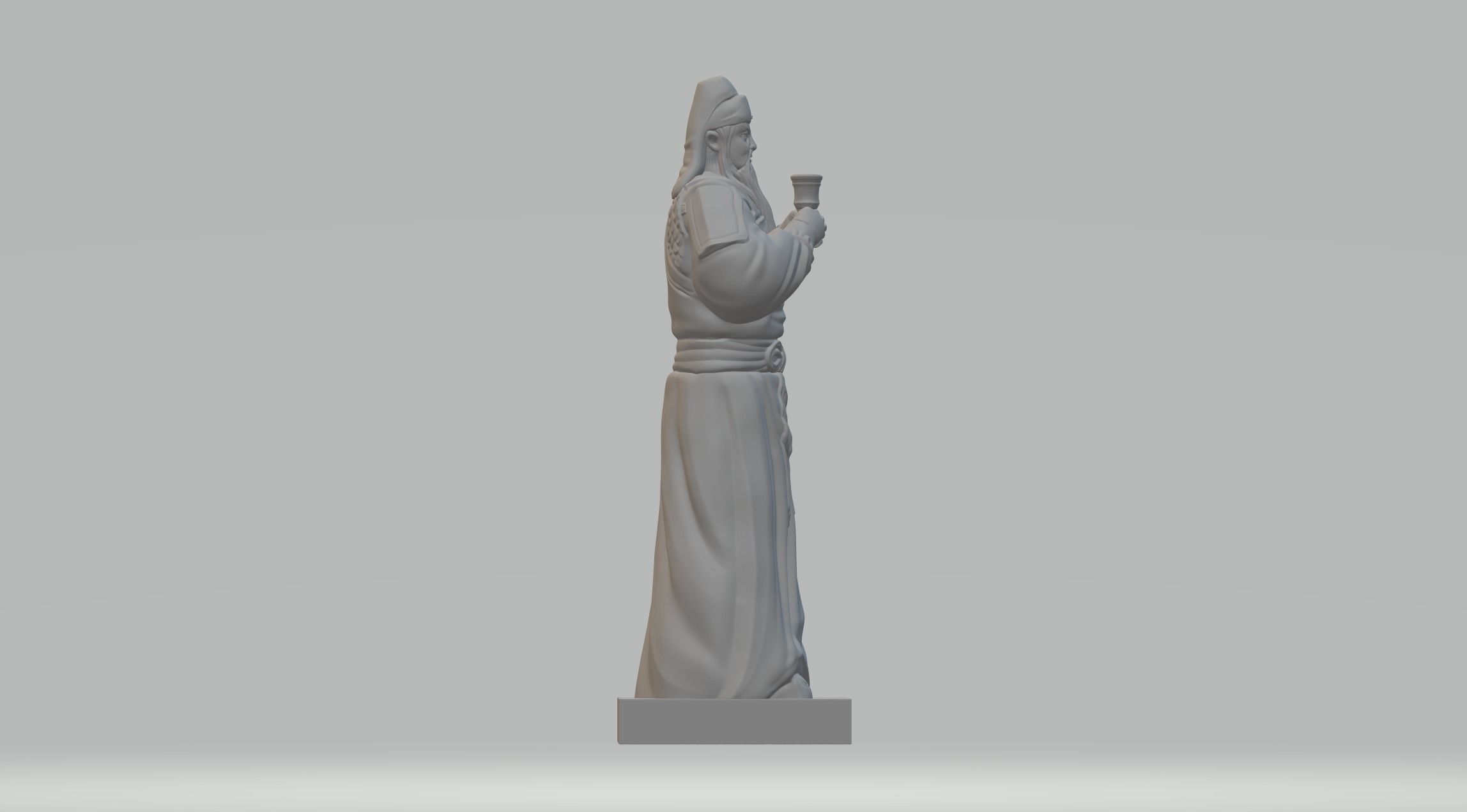 Guan Yu 3D Model 3D print model_1