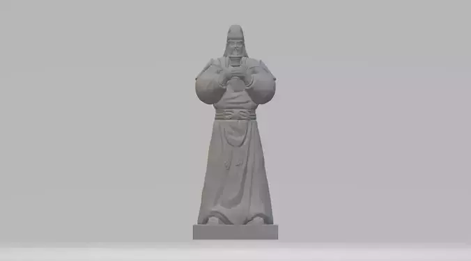 Guan Yu 3D Model