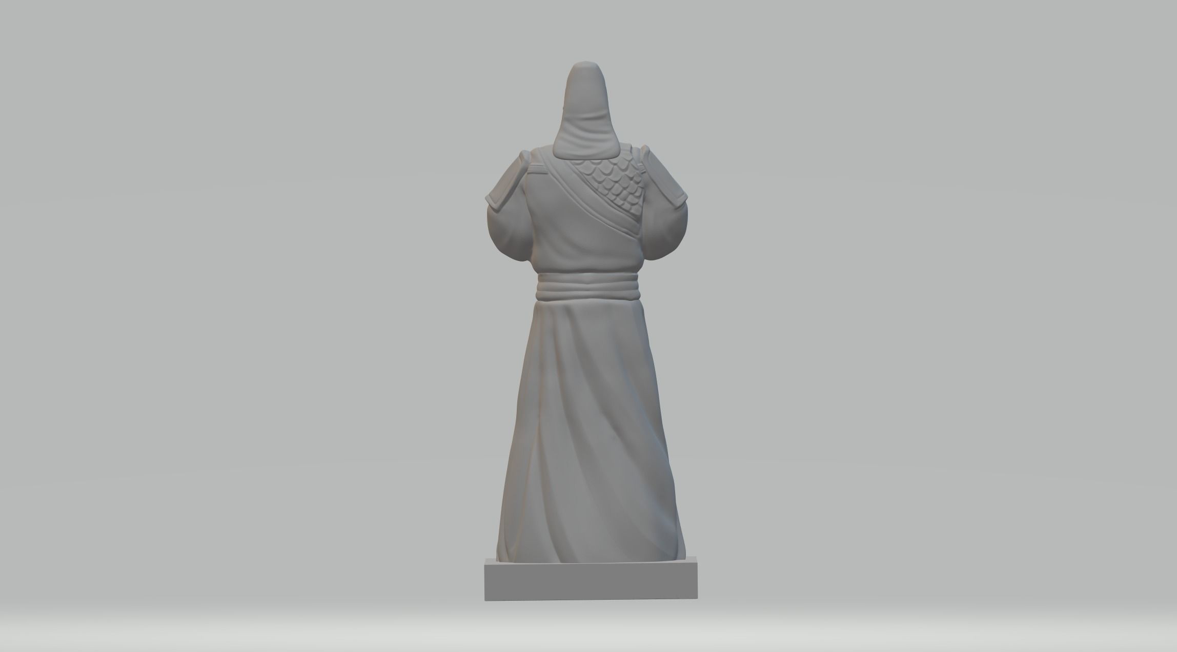 Guan Yu 3D Model 3D print model_2
