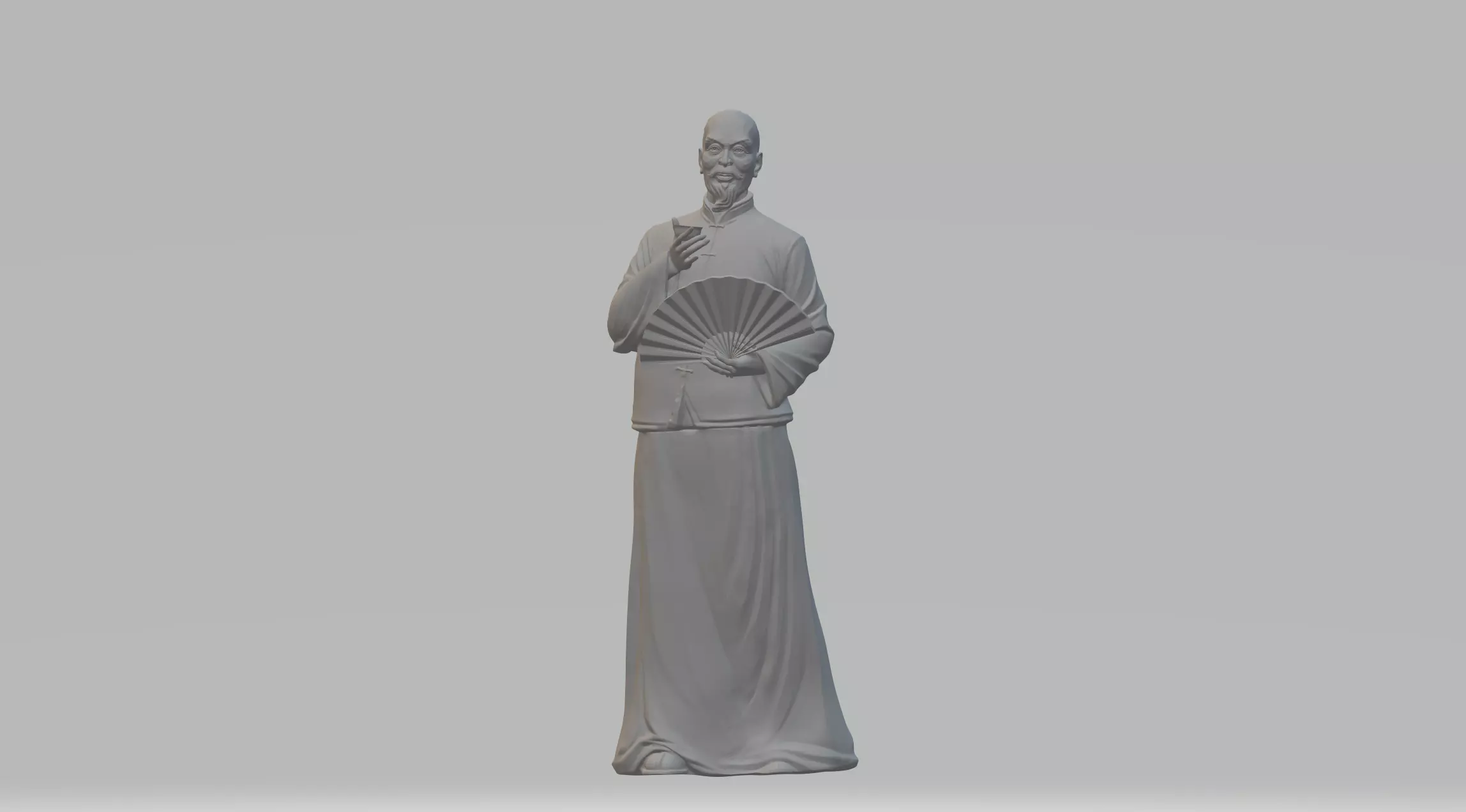 Chinese Celebrity 3D Model 3D print model_0