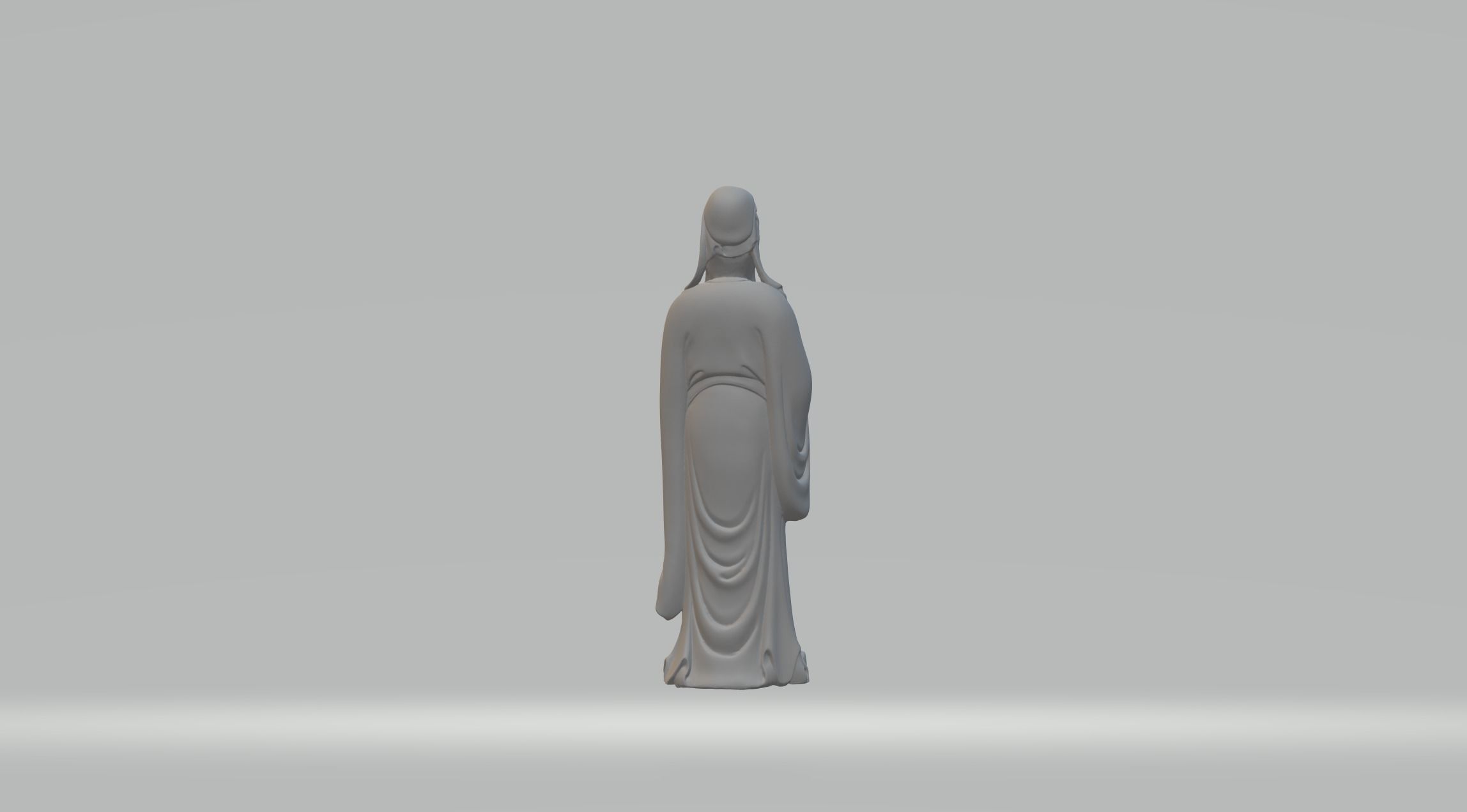 Guan Yu 3D Model 3D print model_2