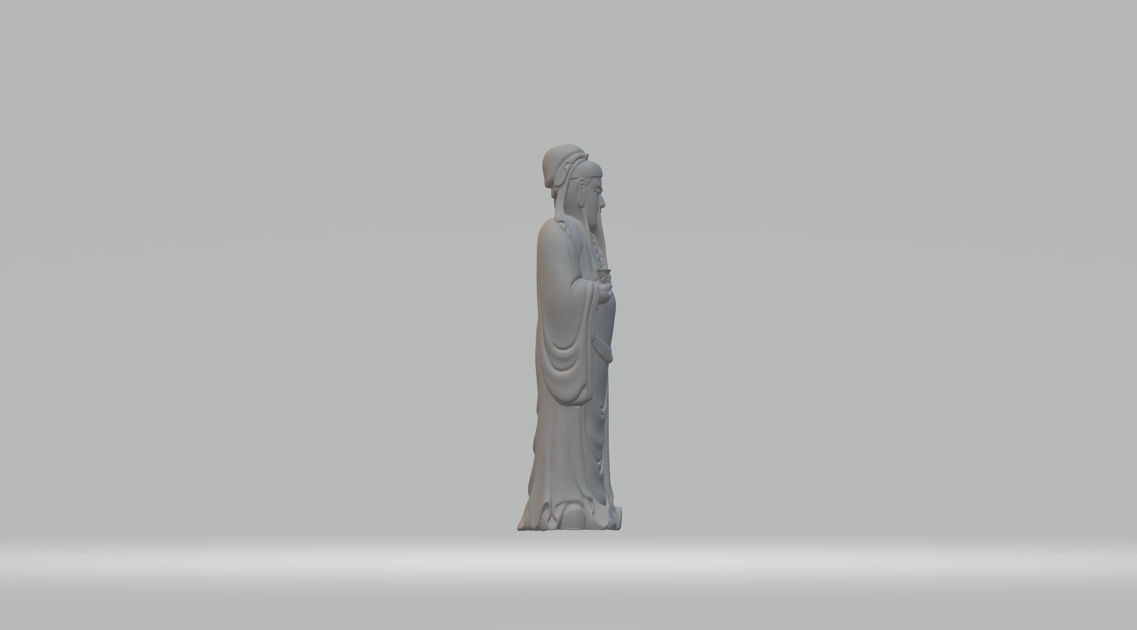 Guan Yu 3D Model 3D print model_1