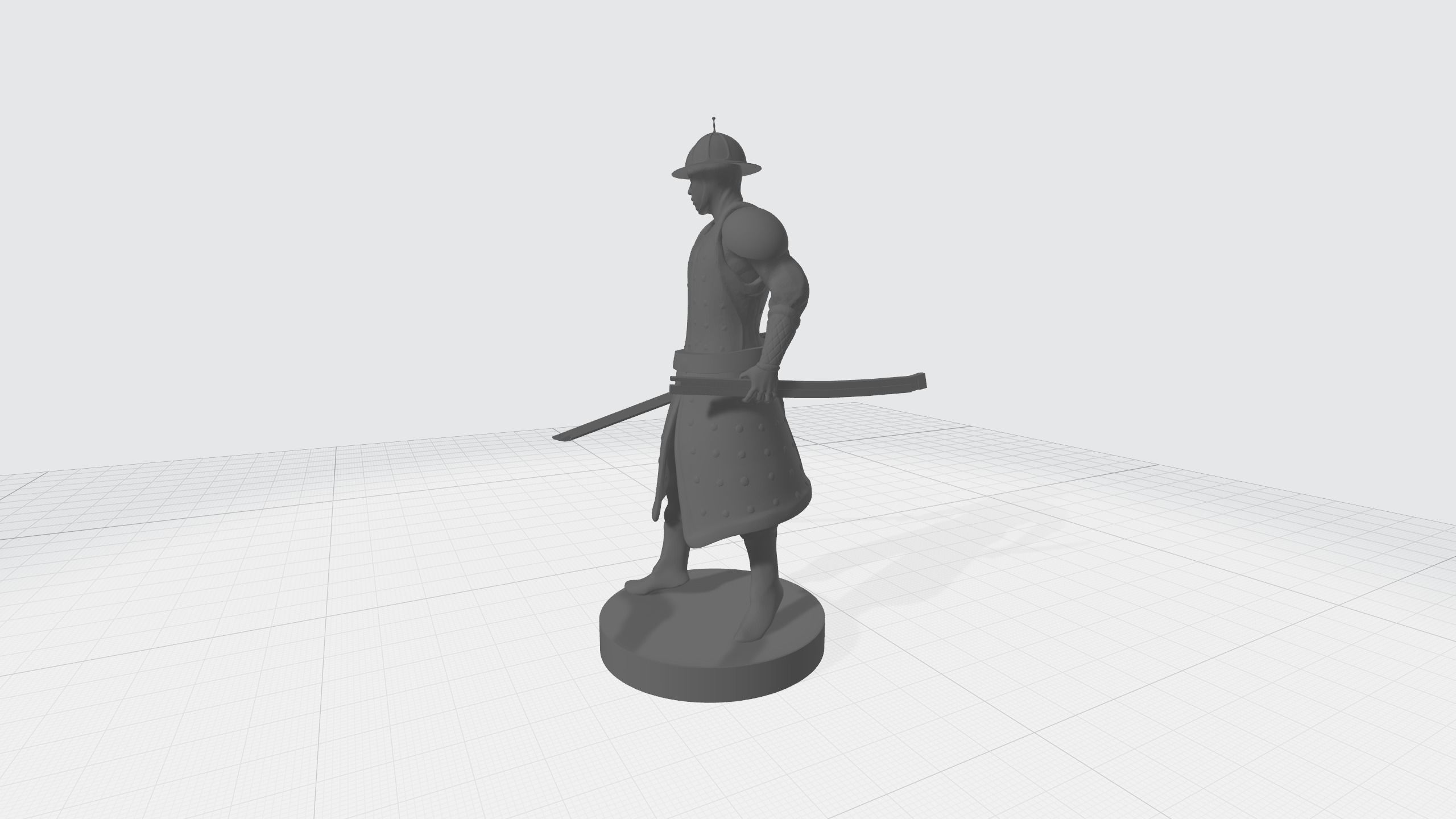 Chinese Soldier 3D Model 3D print model_3
