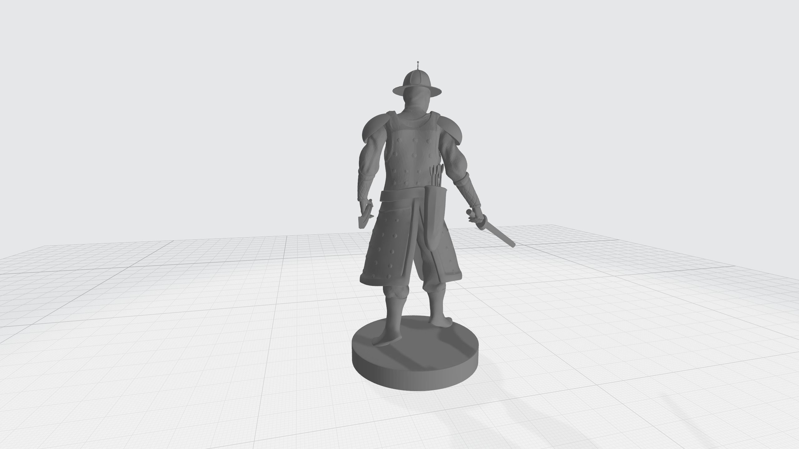 Chinese Soldier 3D Model 3D print model_2