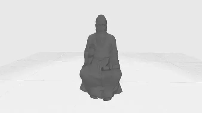Lao Tzu 3D Model 3D print model