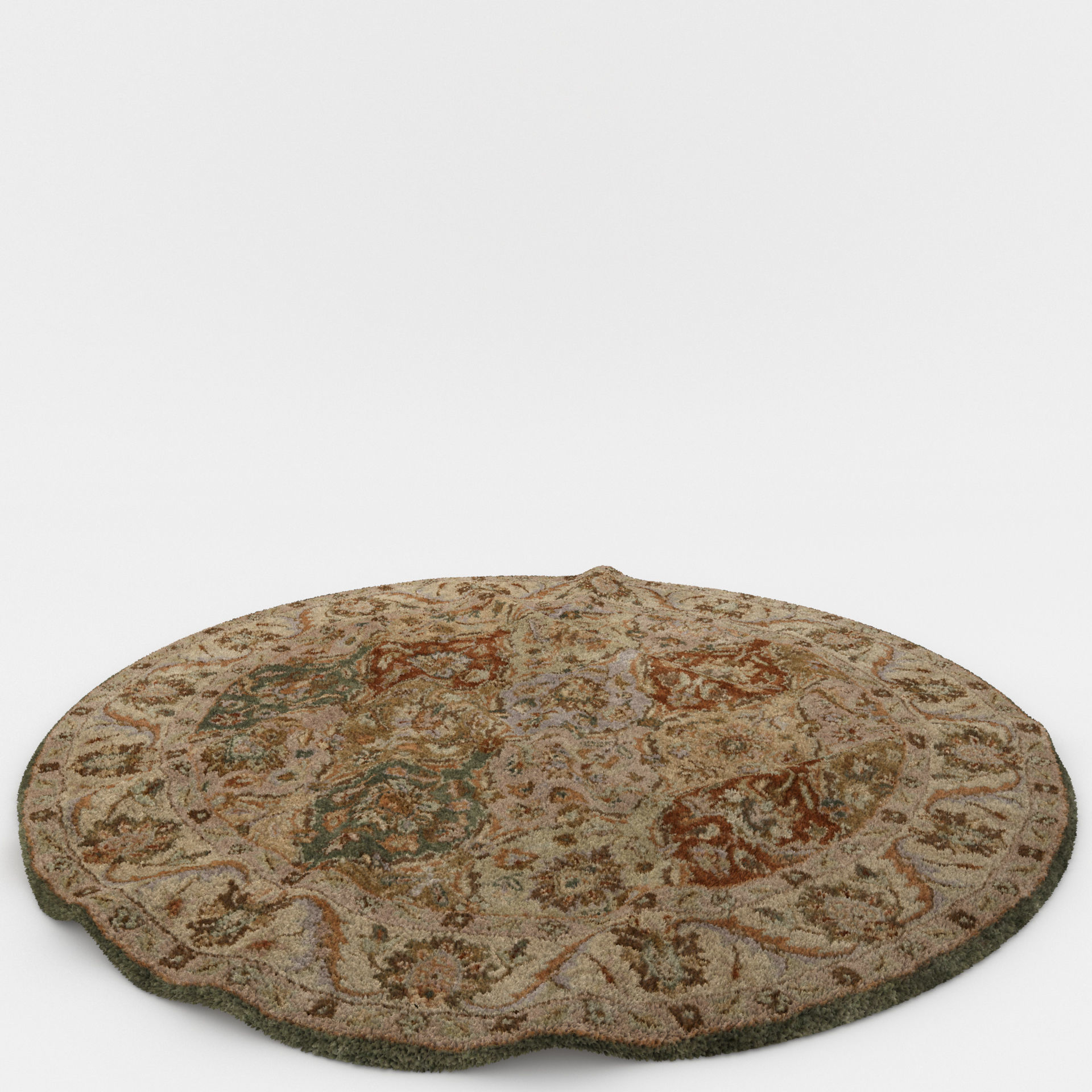 Rugs No 714 Low-poly 3D model_7