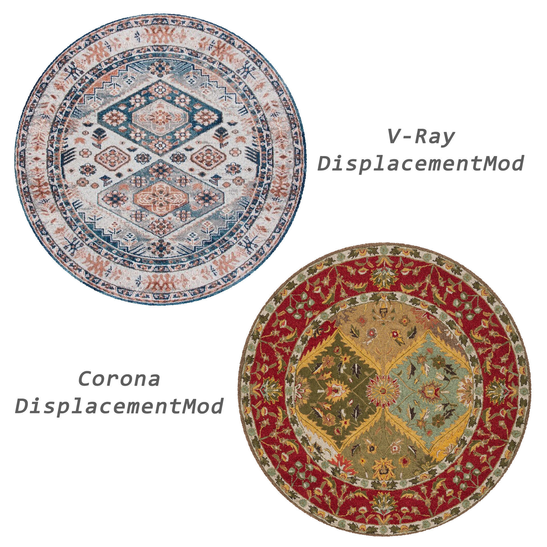 Rugs No 714 Low-poly 3D model_2