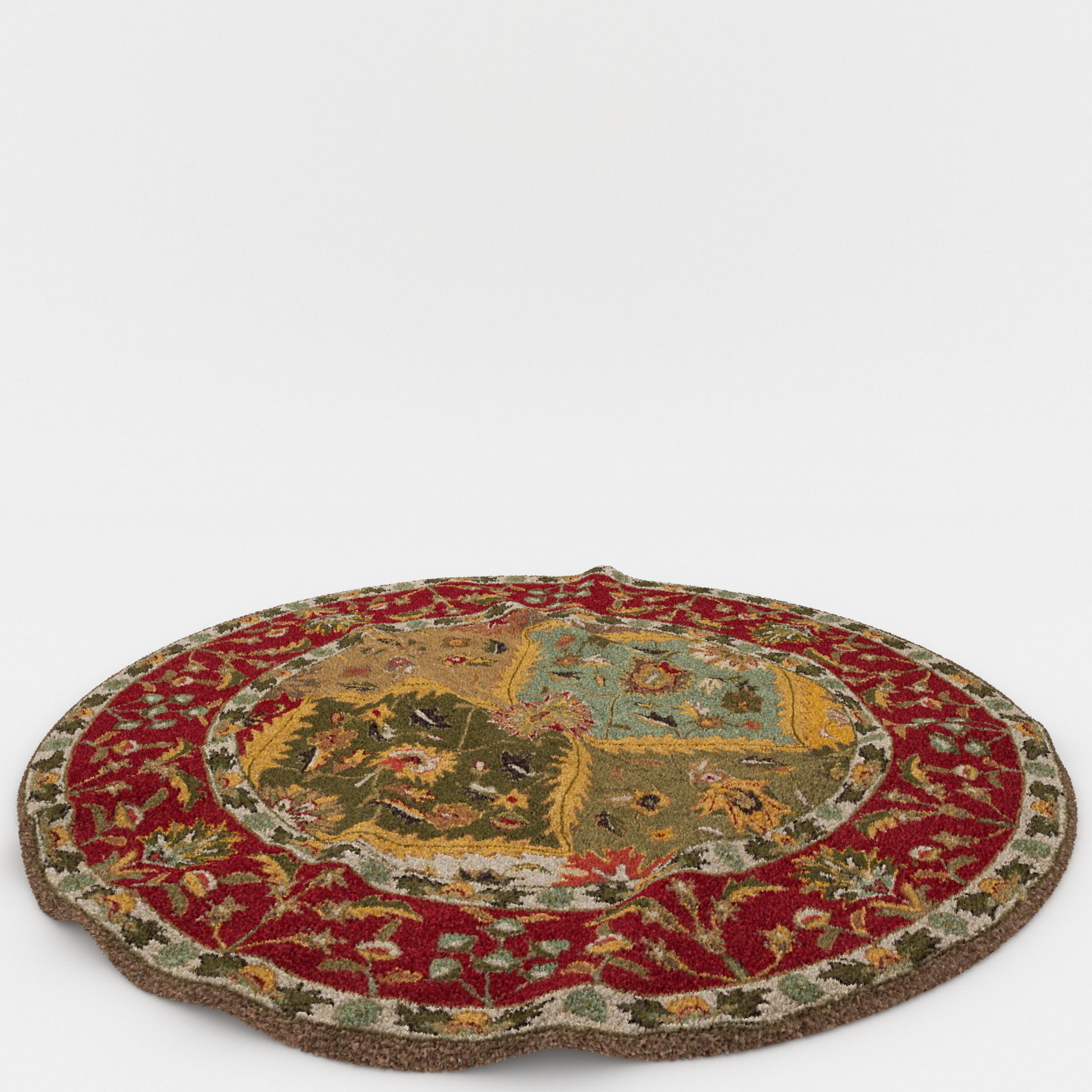 Rugs No 714 Low-poly 3D model_6