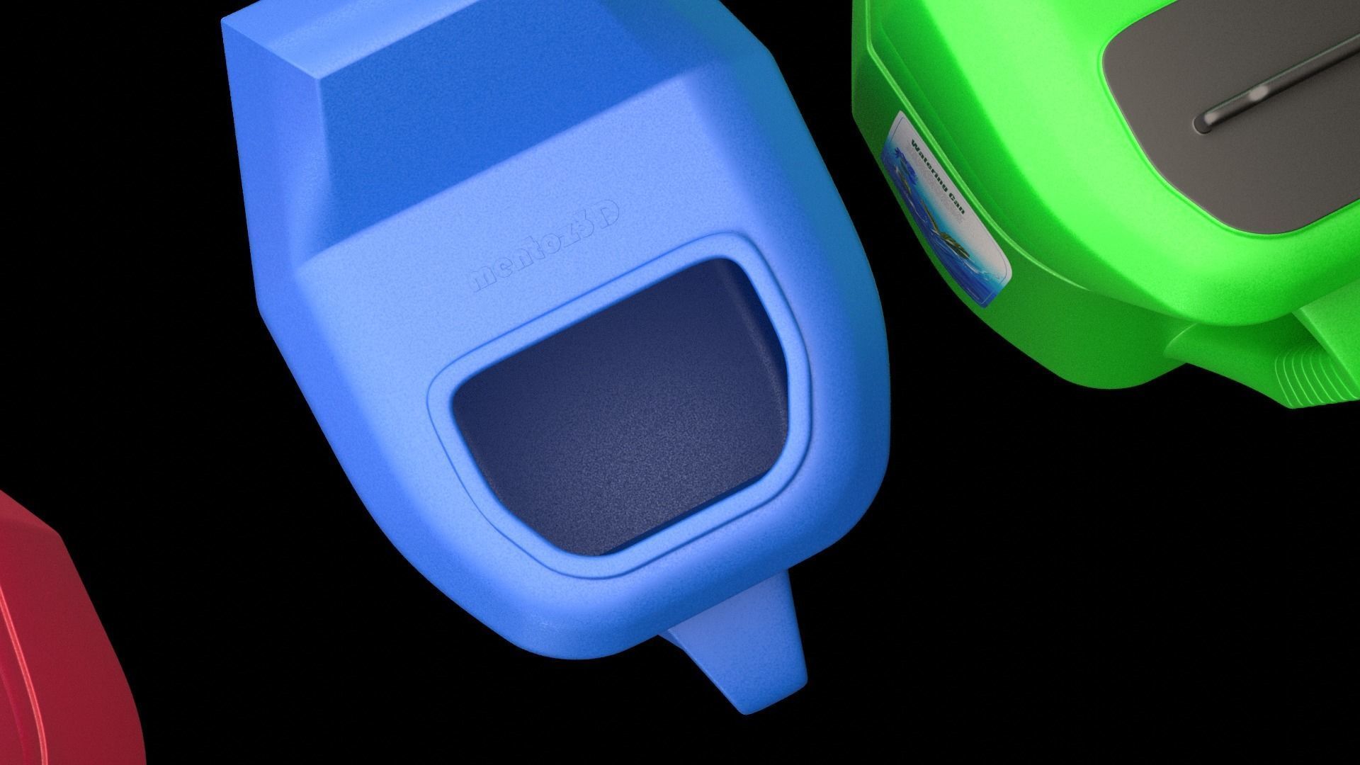 Watering can printable STL 3D model 3D printable CGTrader