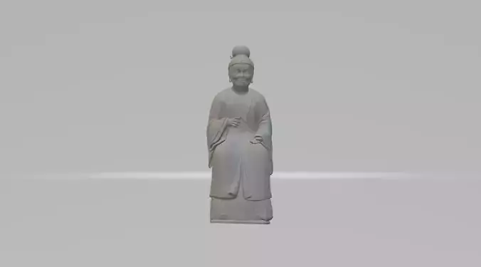 Chinese Grandma 3D Model 3D print model
