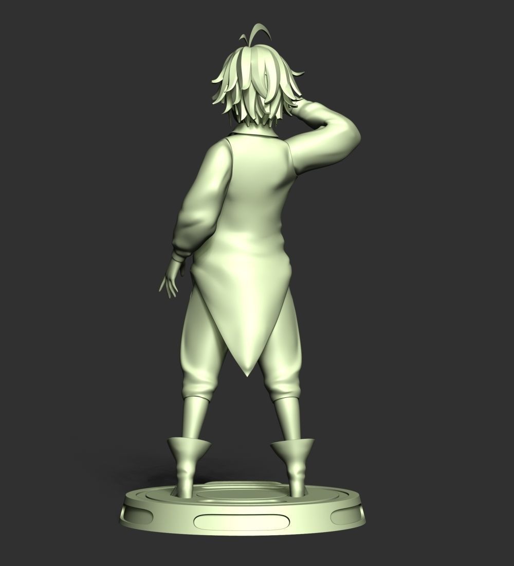 Meliodas - The Seven Deadly Sins 3D print model_15