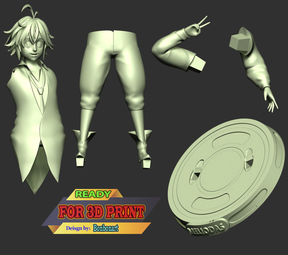 Meliodas - The Seven Deadly Sins 3D print model_2