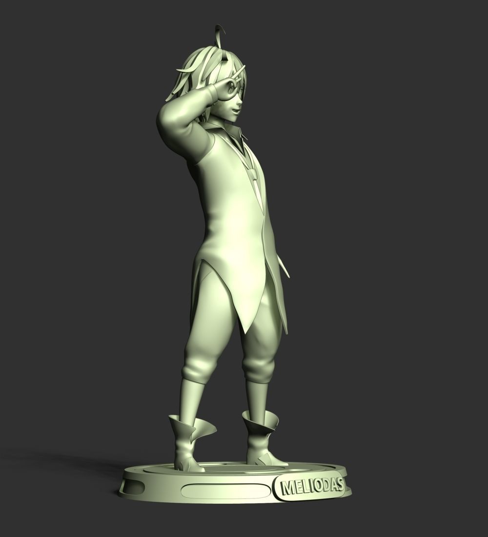Meliodas - The Seven Deadly Sins 3D print model_14
