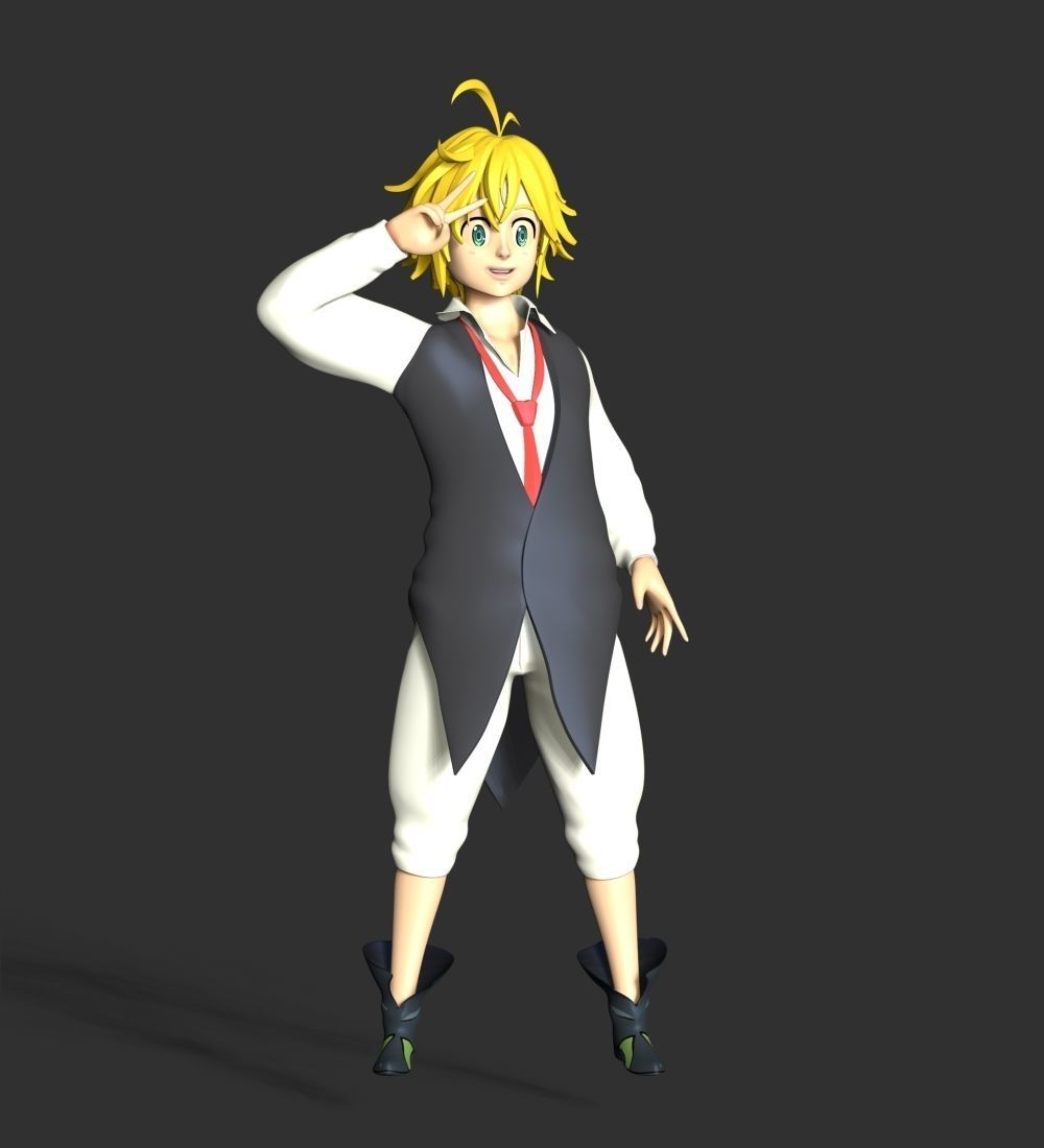 Meliodas - The Seven Deadly Sins 3D print model_7