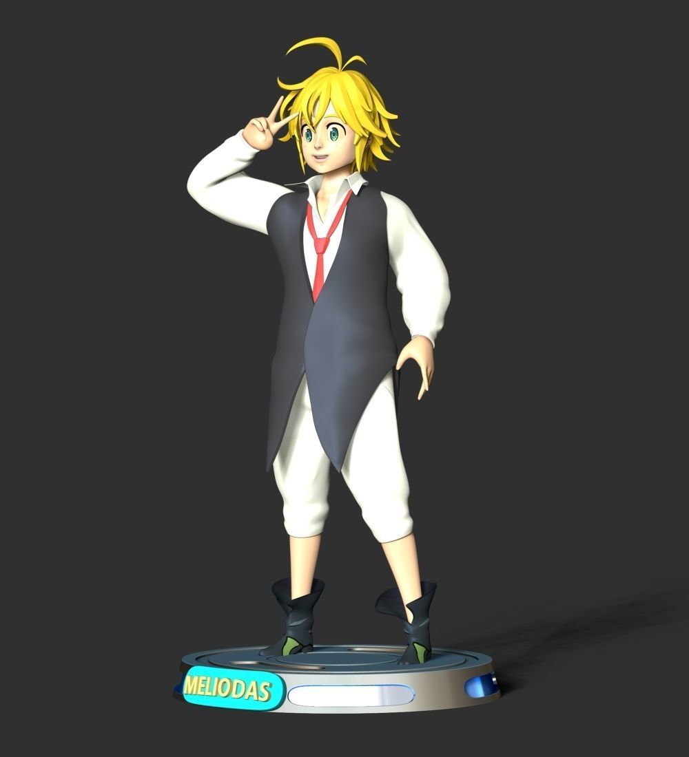 Meliodas - The Seven Deadly Sins 3D print model_16