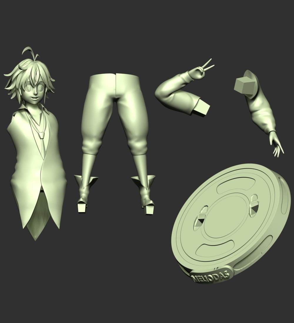 Meliodas - The Seven Deadly Sins 3D print model_17