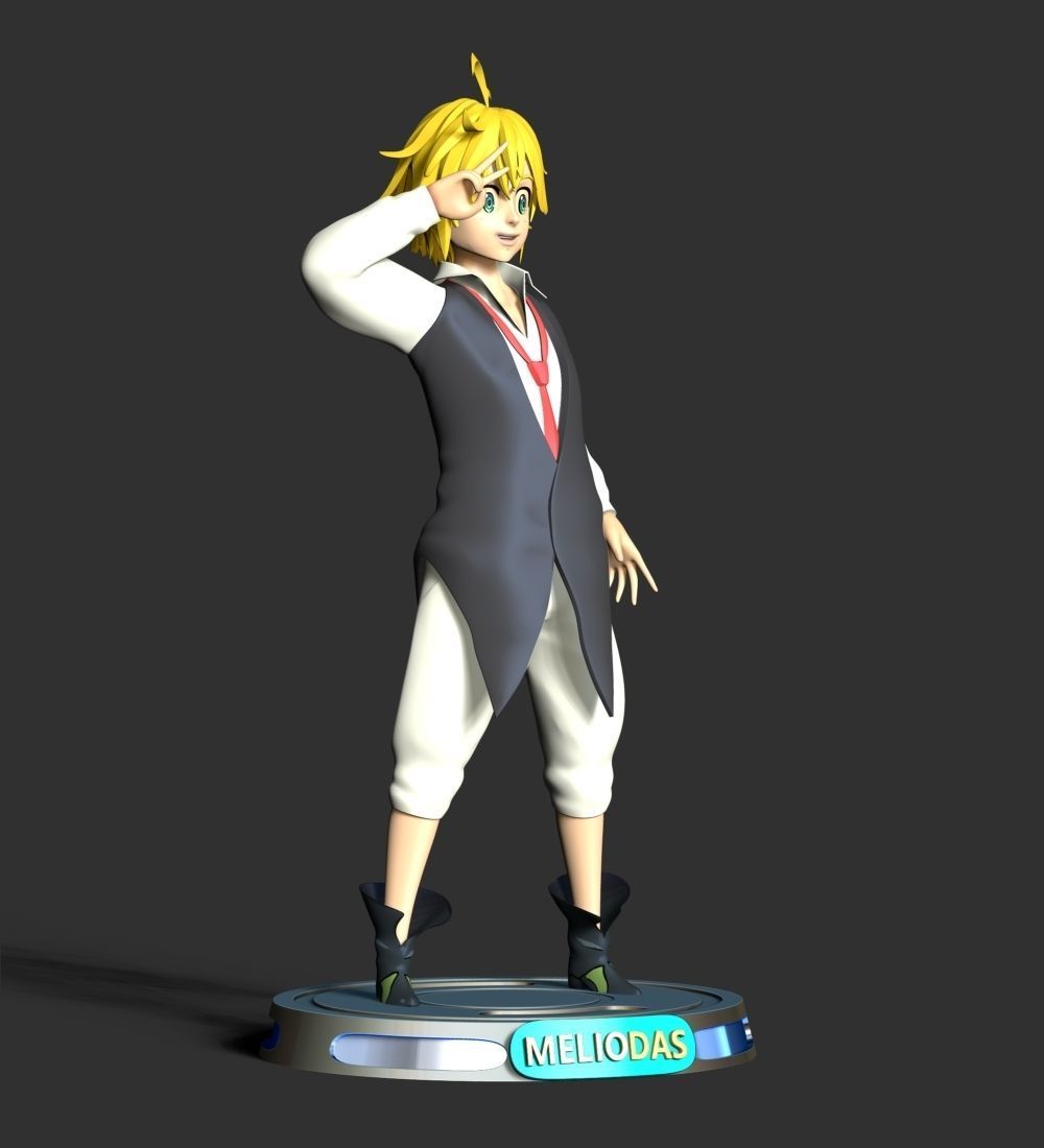 Meliodas - The Seven Deadly Sins 3D print model_10