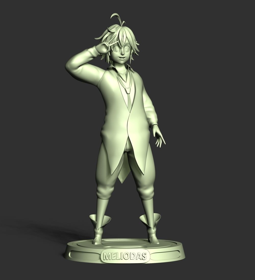Meliodas - The Seven Deadly Sins 3D print model_13