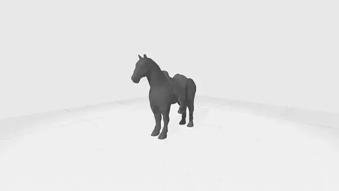 Chinese Horse 3D Model