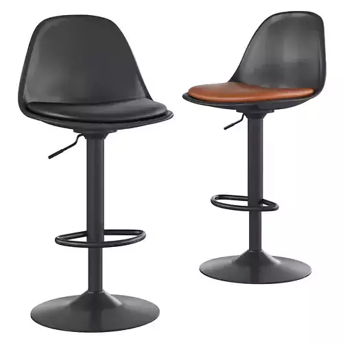 Bar Chair Aiko 3D model
