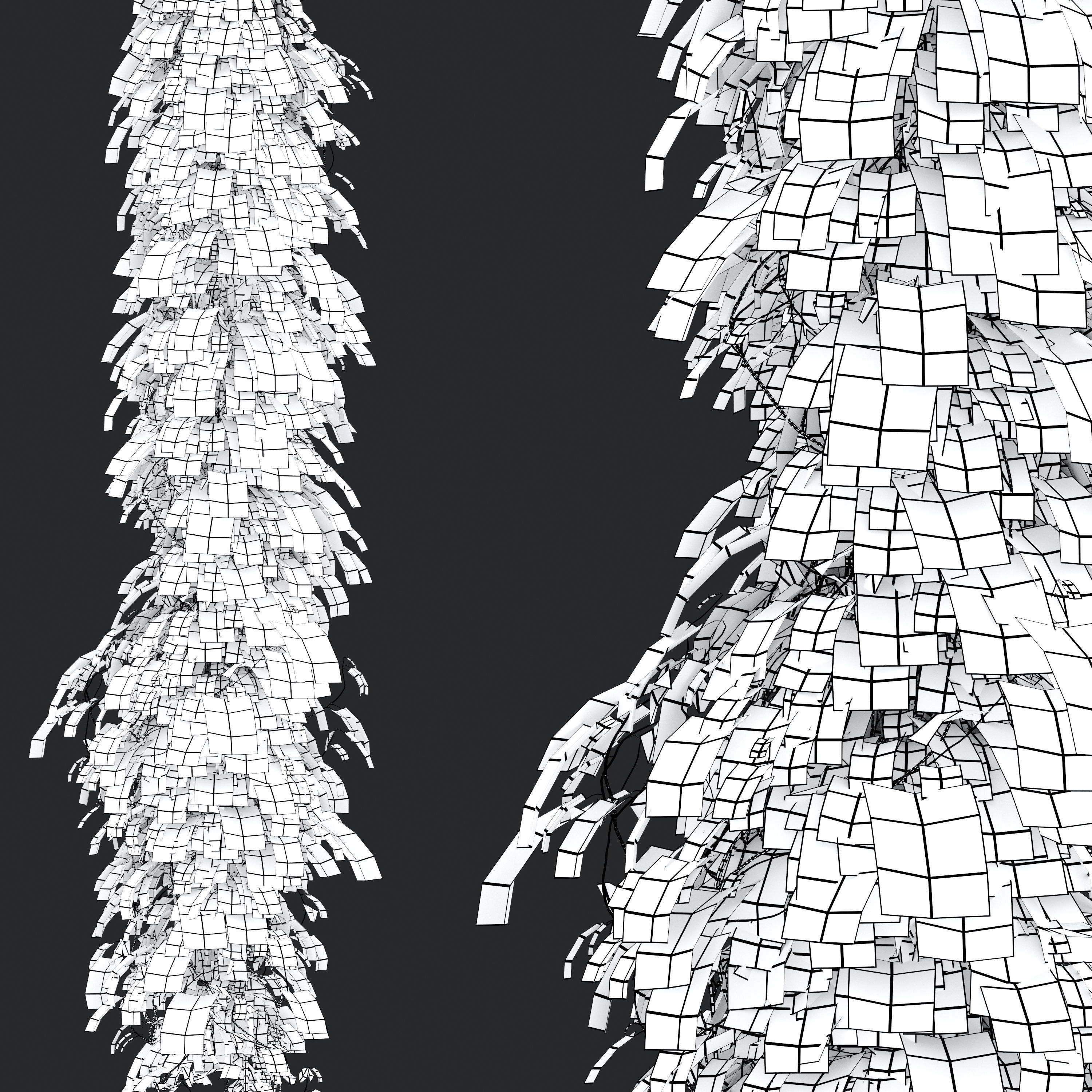 Vine plant 03 3D model_6