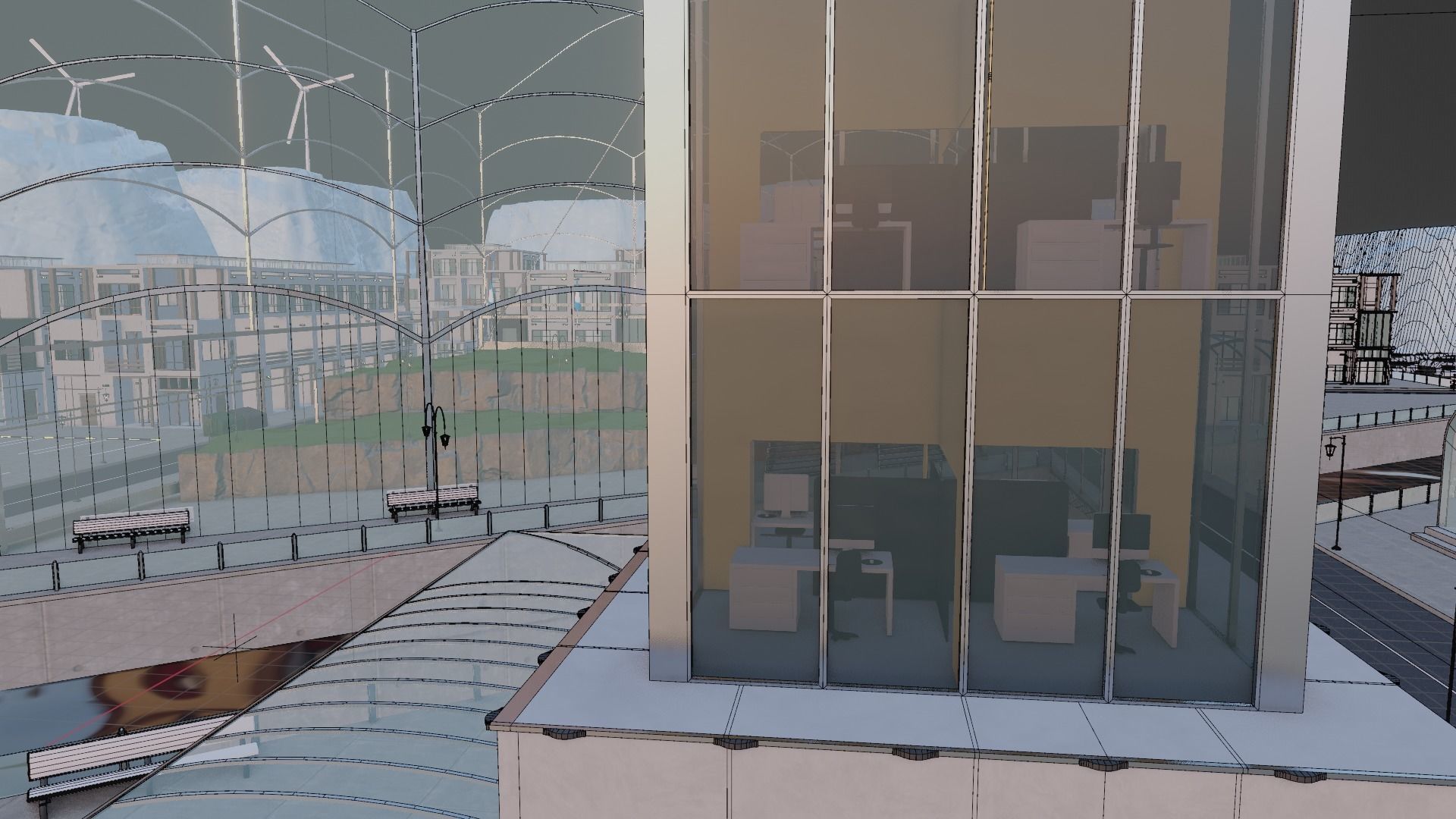 Antarctic City 3D model_30