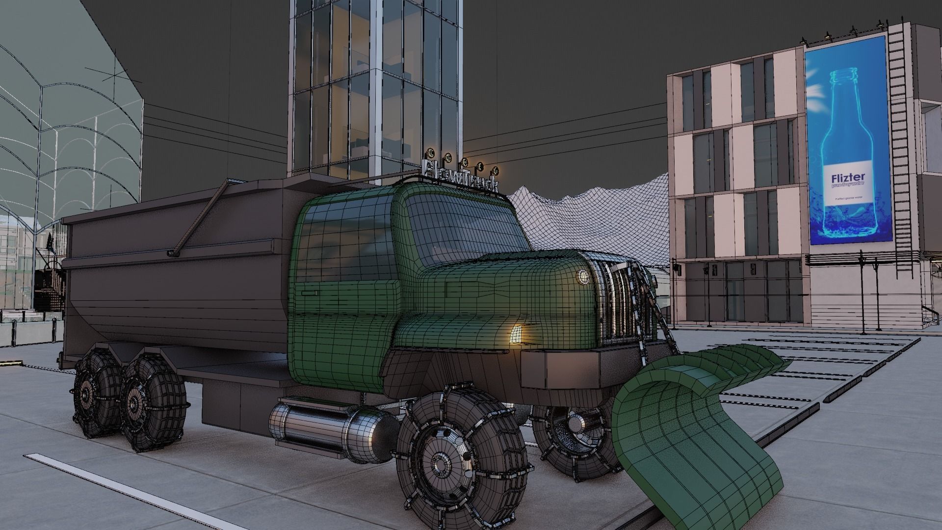 Antarctic City 3D model_28