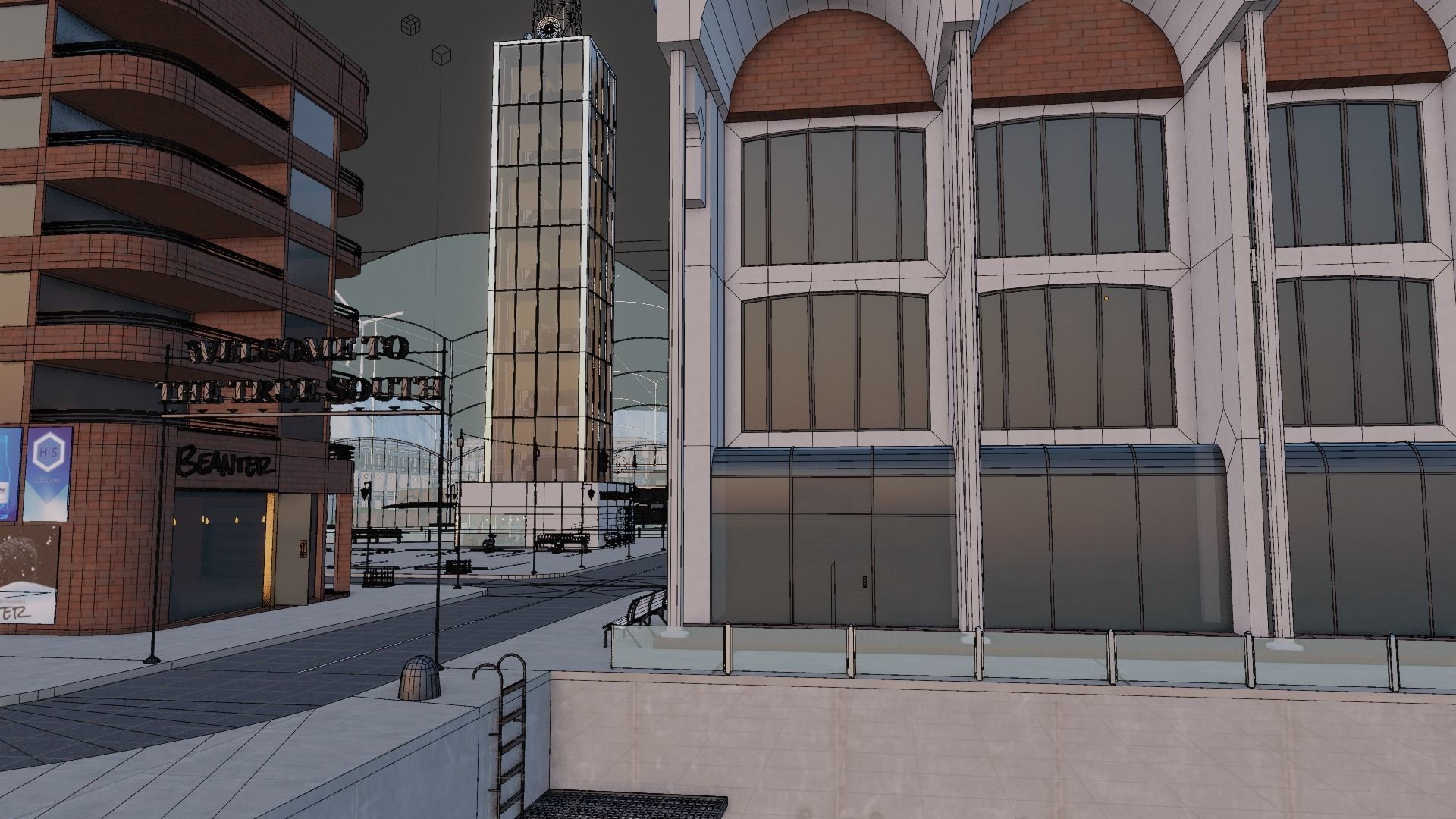 Antarctic City 3D model_27