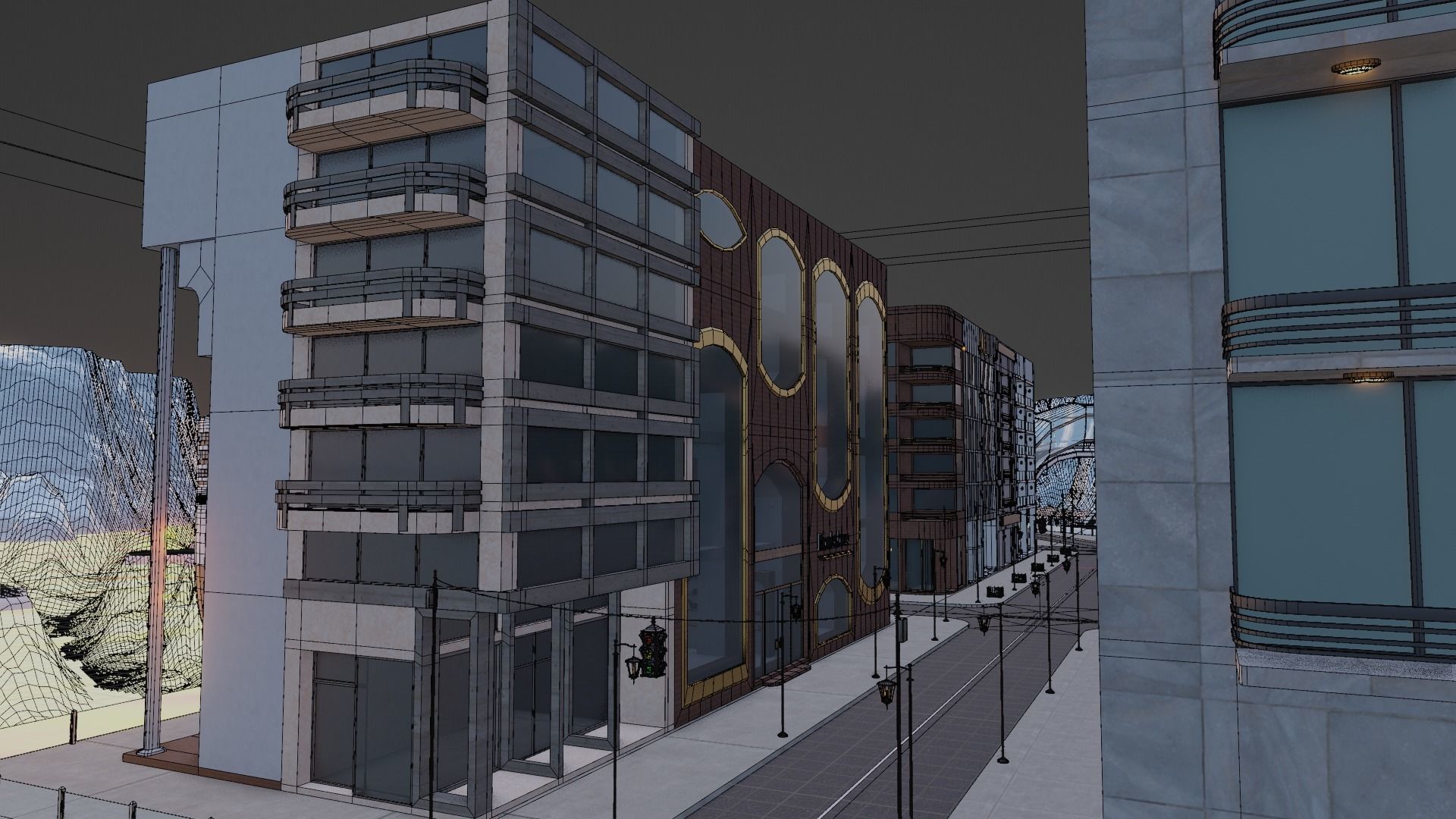 Antarctic City 3D model_24