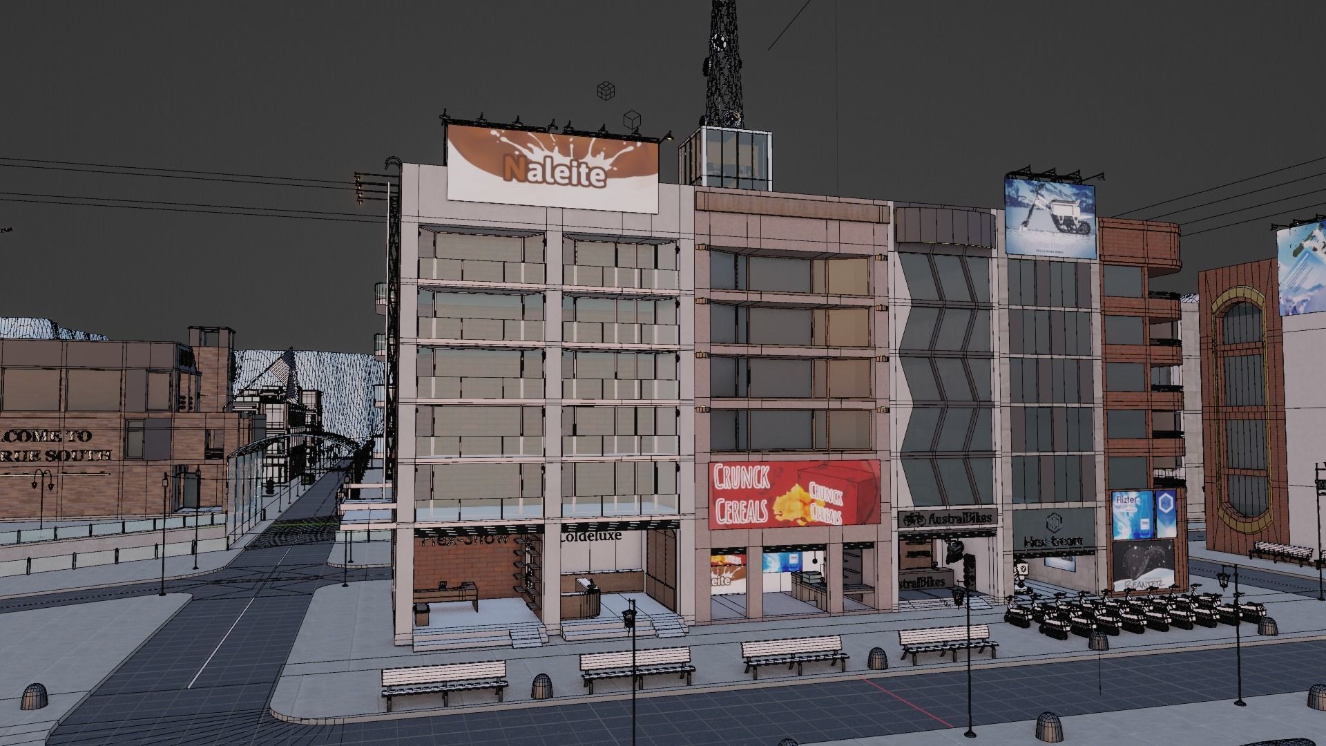 Antarctic City 3D model_22