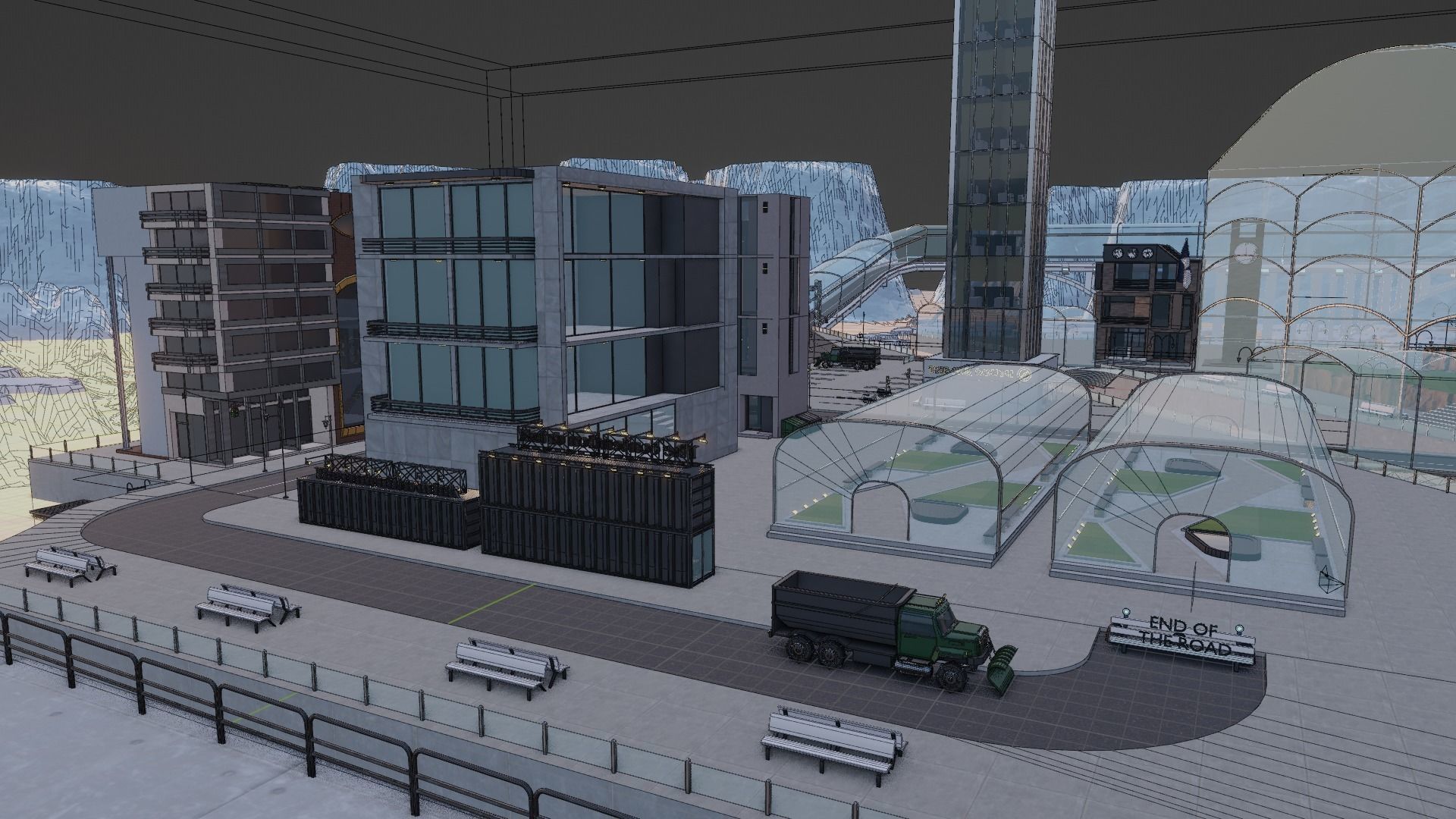 Antarctic City 3D model_44