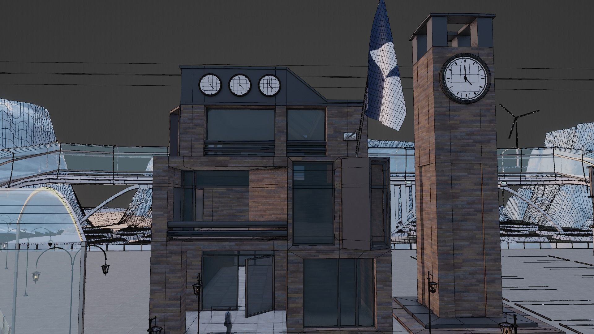 Antarctic City 3D model_35