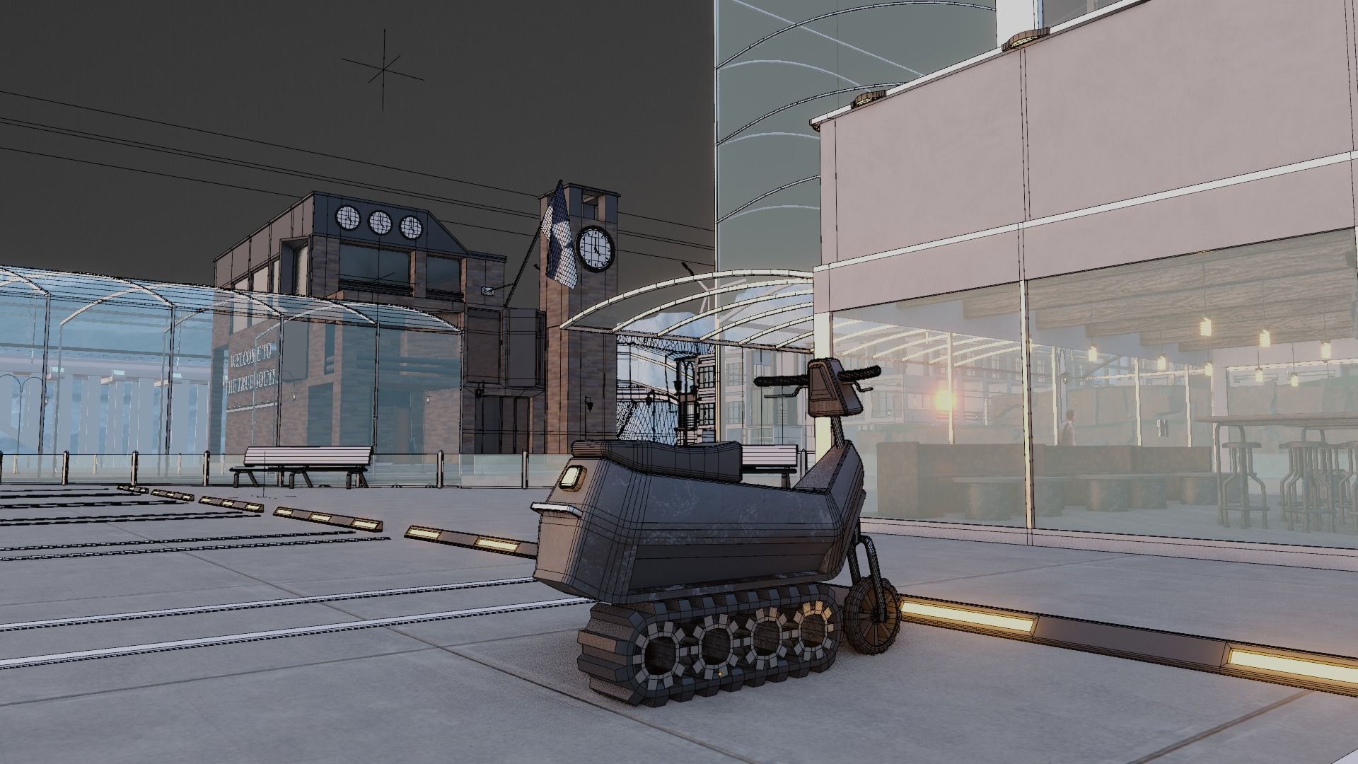 Antarctic City 3D model_29
