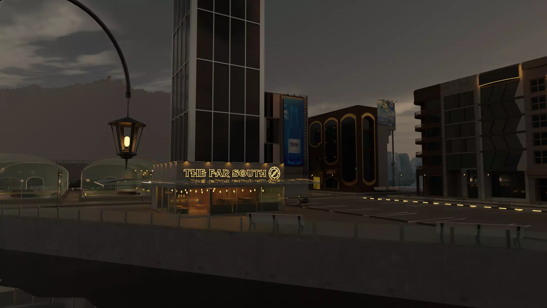 Antarctic City 3D model_0