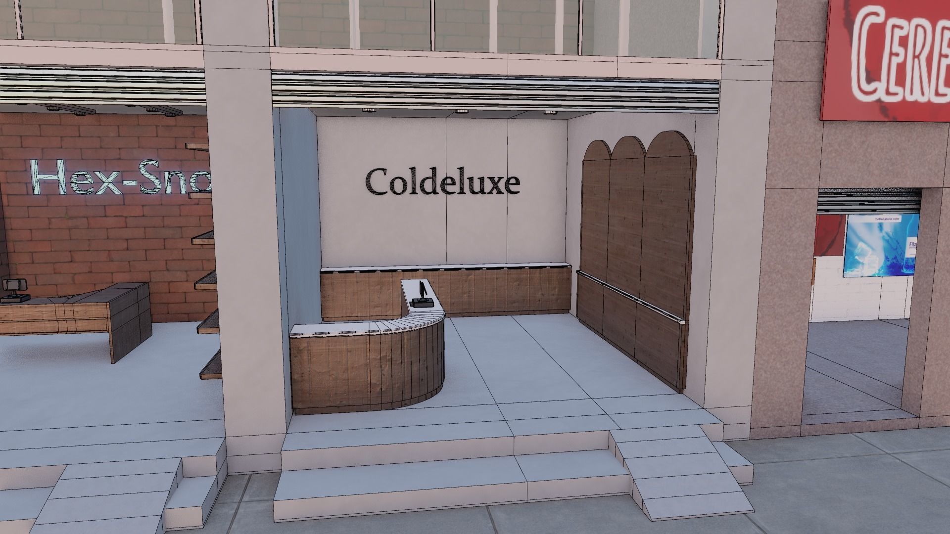 Antarctic City 3D model_40