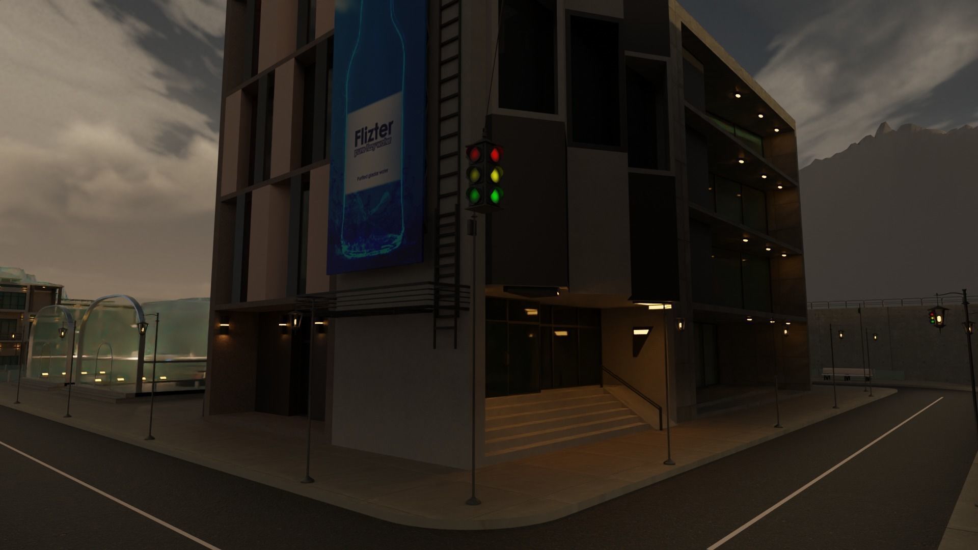 Antarctic City 3D model_18