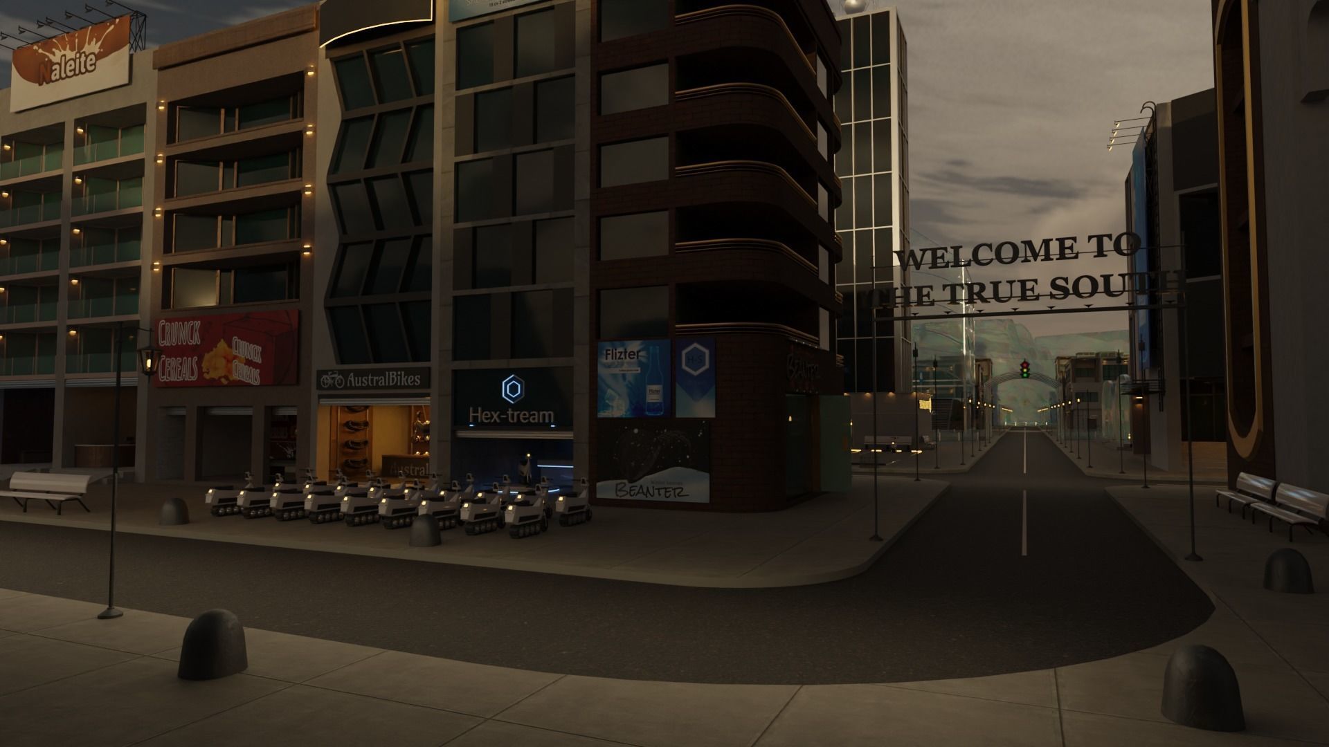 Antarctic City 3D model_19
